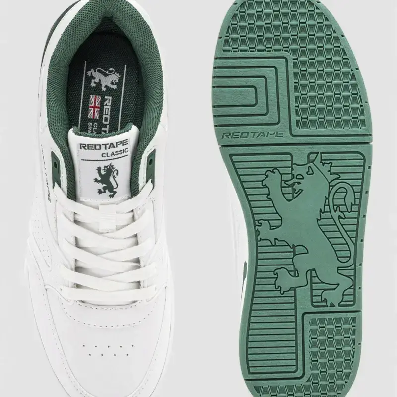 Redtape Classic Sneakers White Green